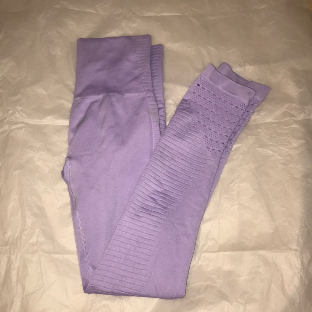 Purple gymshark pants